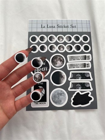 La Luna Sticker Set
