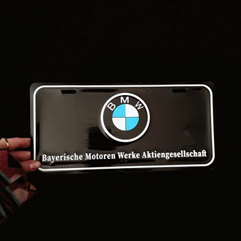 Metal Poster BMW