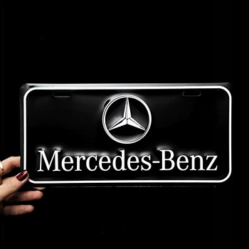 Metal Poster Mercedes Benz