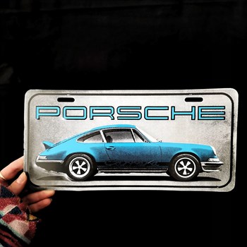 Metal Poster Porsche